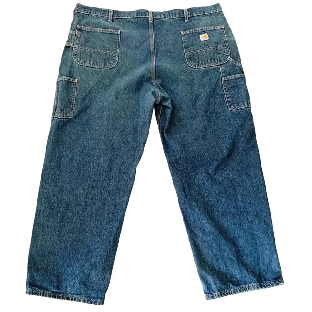 CARHARTT Mens Jeans Size 46 X 30 Flame-Resistant Workwear Rugged Utility Work